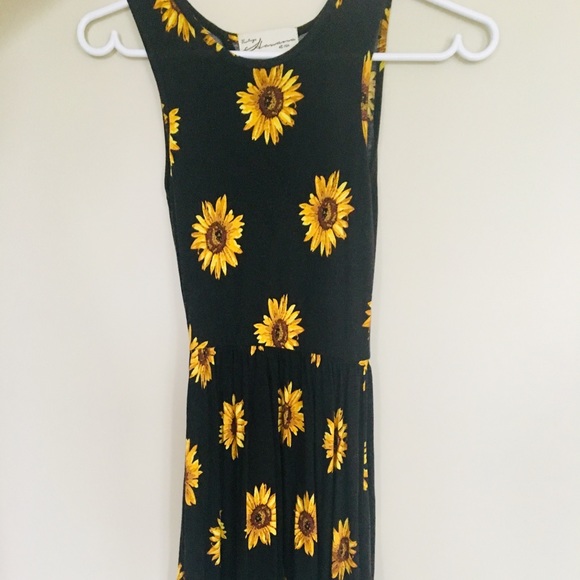 Sunflower mini dress. Size S - Picture 3 of 3